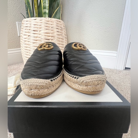 Gucci Napa Charlotte Leather Sandal Authentic - Picture 6 of 10